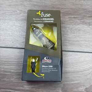 Fuse Unisex Car Charger Mossy Oak Break-Up Camo Micro USB Camouflage OS New